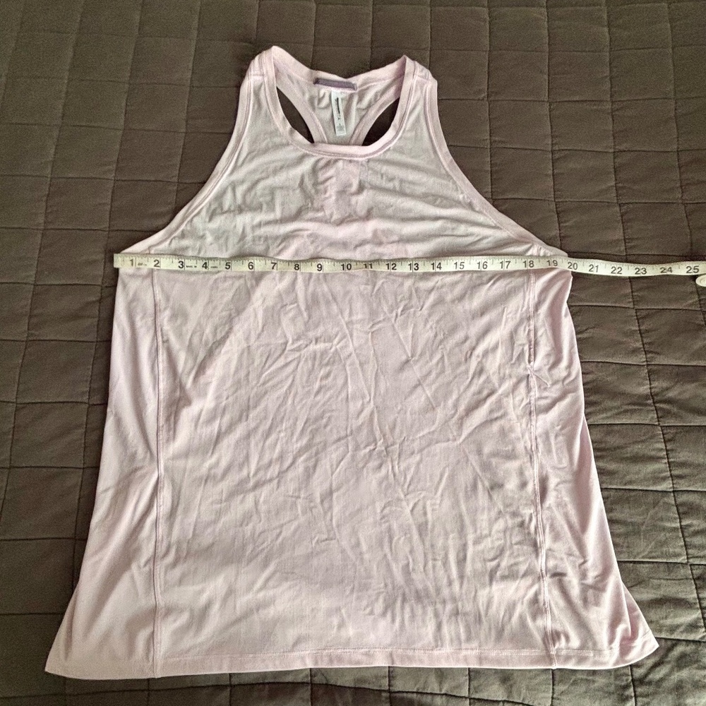 NWOT Light Pink  Athleta Racerback Tank Large